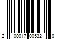 Barcode Image for UPC code 200017005320