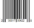 Barcode Image for UPC code 200017006228