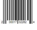 Barcode Image for UPC code 200017022624