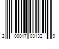 Barcode Image for UPC code 200017031329