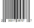 Barcode Image for UPC code 200017057077