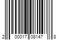 Barcode Image for UPC code 200017081478