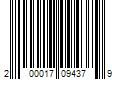 Barcode Image for UPC code 200017094379