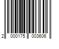 Barcode Image for UPC code 2000175003606