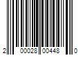 Barcode Image for UPC code 200028004480