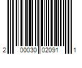 Barcode Image for UPC code 200030020911