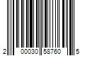 Barcode Image for UPC code 200030587605