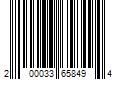 Barcode Image for UPC code 200033658494