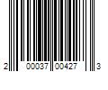 Barcode Image for UPC code 200037004273