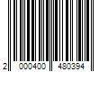 Barcode Image for UPC code 2000400480394