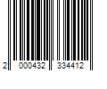 Barcode Image for UPC code 2000432334412