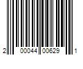 Barcode Image for UPC code 200044006291