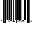 Barcode Image for UPC code 200044006390