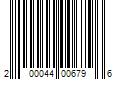 Barcode Image for UPC code 200044006796