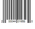 Barcode Image for UPC code 200044016580