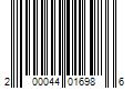 Barcode Image for UPC code 200044016986