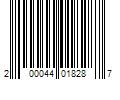 Barcode Image for UPC code 200044018287