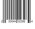 Barcode Image for UPC code 200044023984