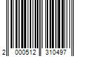 Barcode Image for UPC code 2000512310497