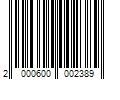 Barcode Image for UPC code 2000600002389