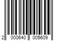 Barcode Image for UPC code 2000640005609