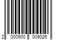 Barcode Image for UPC code 2000900009026