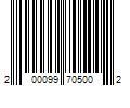 Barcode Image for UPC code 200099705002