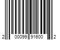 Barcode Image for UPC code 200099916002