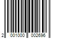 Barcode Image for UPC code 2001000002696