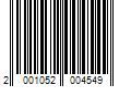 Barcode Image for UPC code 2001052004549