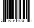 Barcode Image for UPC code 200134417051