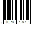 Barcode Image for UPC code 2001439103810