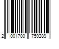 Barcode Image for UPC code 2001700759289