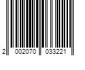 Barcode Image for UPC code 2002070033221