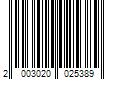 Barcode Image for UPC code 2003020025389