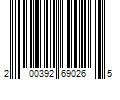 Barcode Image for UPC code 200392690265