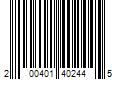 Barcode Image for UPC code 200401402445