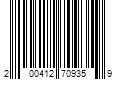 Barcode Image for UPC code 200412709359