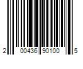 Barcode Image for UPC code 200436901005