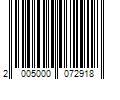 Barcode Image for UPC code 2005000072918