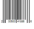 Barcode Image for UPC code 200500418866