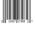 Barcode Image for UPC code 200507079657