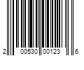 Barcode Image for UPC code 200530001236