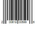 Barcode Image for UPC code 200618005996