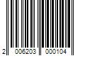 Barcode Image for UPC code 2006203000104