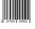 Barcode Image for UPC code 2007500005502