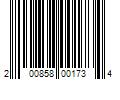 Barcode Image for UPC code 200858001734