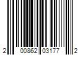 Barcode Image for UPC code 200862031772