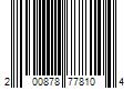 Barcode Image for UPC code 200878778104