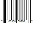 Barcode Image for UPC code 200900009992